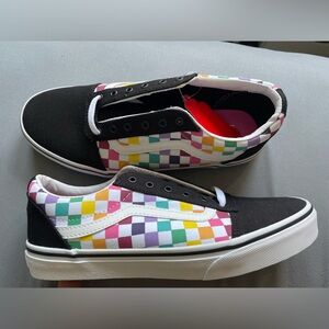 Vans rainbow checkerboard